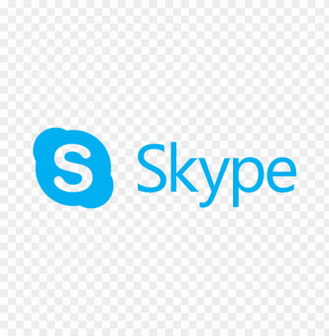 new skype logo vector Isolated PNG Element with Clear Transparency
