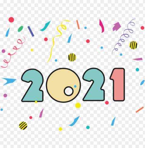 New Year Cartoon Design Meter for Happy New Year 2021 for New Year Isolated Character in Clear Background PNG