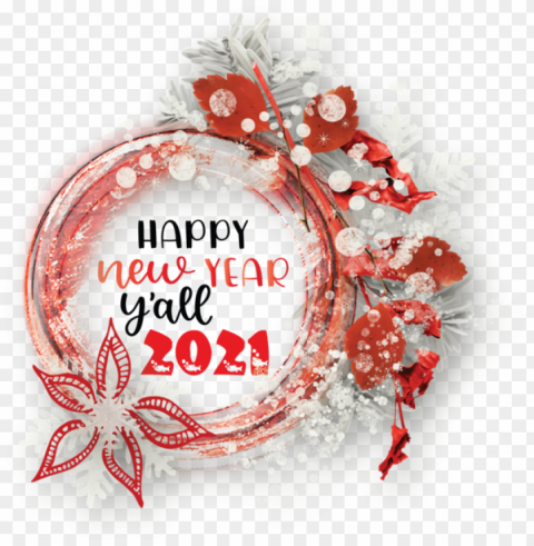 New Year Christmas Day Christmas ornament Christmas decoration for Happy New Year 2021 for New Year High-quality PNG images with transparency