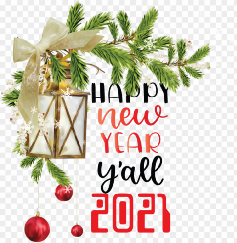 New Year Christmas Day Christmas ornament Christmas gift for Happy New Year 2021 for New Year High-definition transparent PNG
