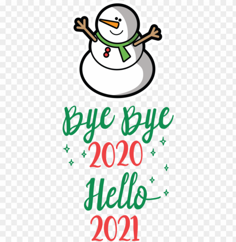 New Year Christmas Day Christmas tree Design for Happy New Year 2021 for New Year Isolated Graphic Element in HighResolution PNG