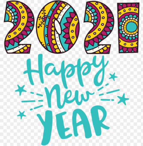 New Year Design Line Meter for Happy New Year 2021 for New Year Clear Background PNG Isolated Item
