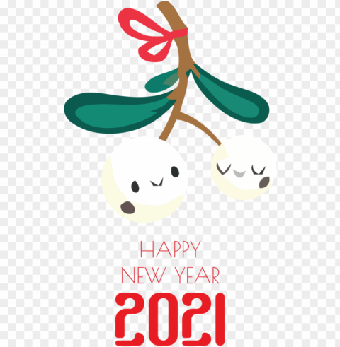 New Year Design Shoe Produce for Happy New Year 2021 for New Year High-resolution transparent PNG images set