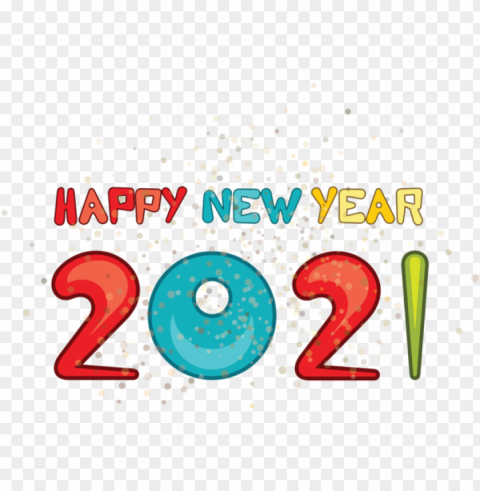New Year Logo Line Meter for Happy New Year 2021 for New Year Isolated Icon in HighQuality Transparent PNG