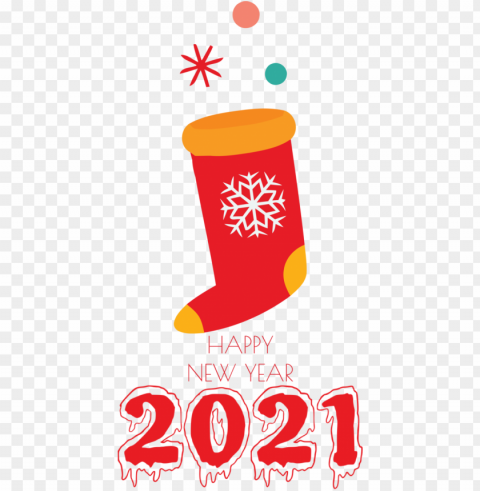 New Year Logo Meter Line for Happy New Year 2021 for New Year Isolated Graphic on HighResolution Transparent PNG