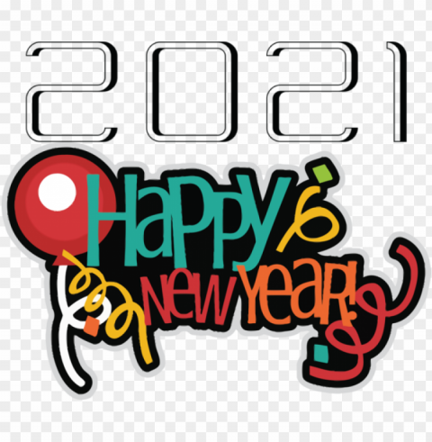 New Year Logo New Year's Day New Year's Eve for Happy New Year 2021 for New Year Free PNG transparent images