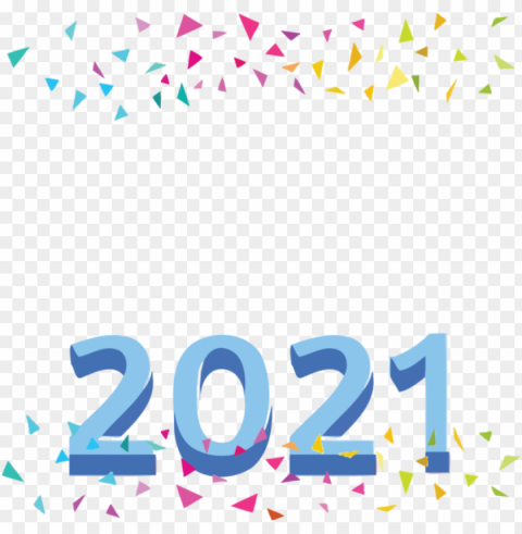 New Year Meter Line Number for Happy New Year 2021 for New Year Isolated Graphic on HighQuality PNG