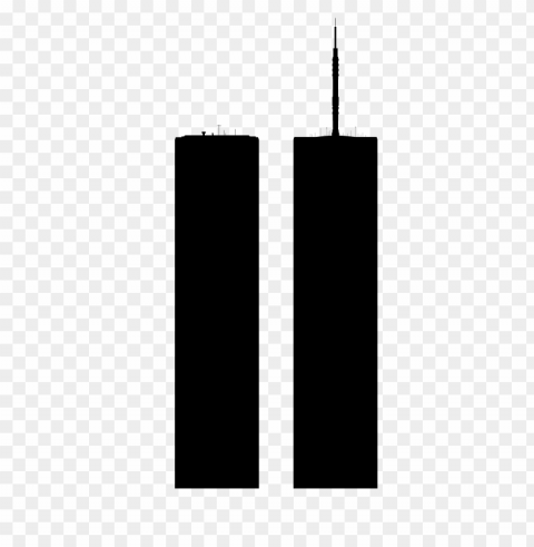 new york city world trade center silhouette Transparent PNG images for printing