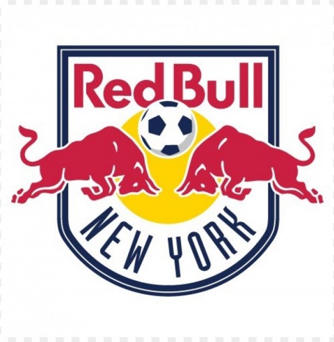 new york red bulls logo vector ClearCut Background Isolated PNG Art