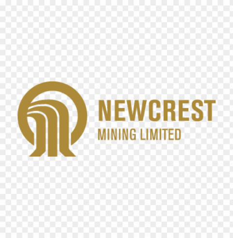 newcrest mining vector logo Isolated Character on Transparent PNG
