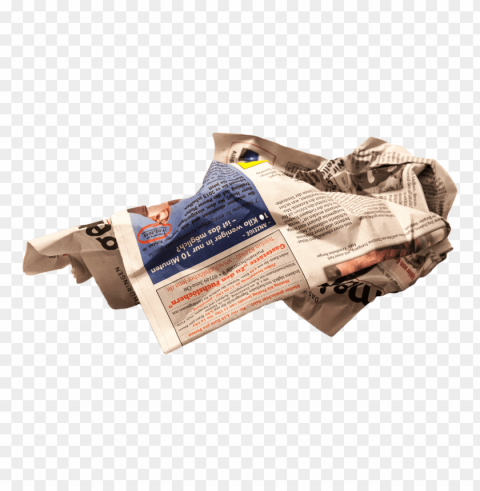 newspaper wrinkled PNG images with no attribution