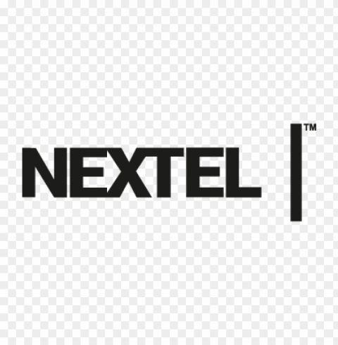 nextel new vector logo free PNG Image with Clear Isolated Object