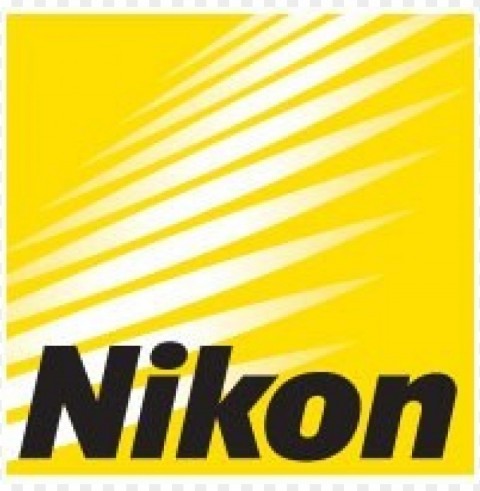 nikon logo vector PNG Image with Isolated Graphic