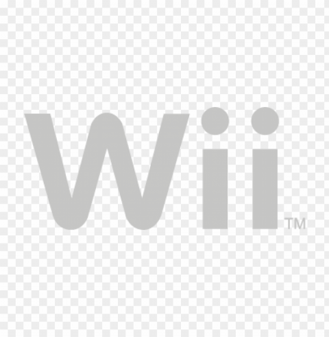 nintendo wii eps vector logo free download PNG Image with Transparent Isolated Graphic Element