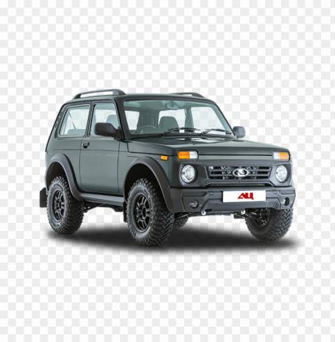 niva cars photo PNG with clear background set