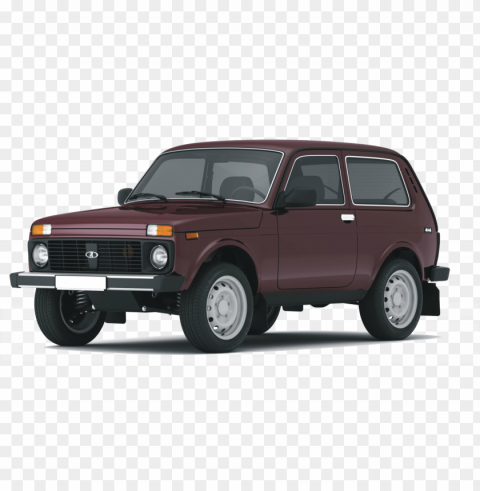 niva cars PNG with transparent overlay