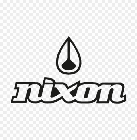 nixon vector logo free PNG with Clear Isolation on Transparent Background