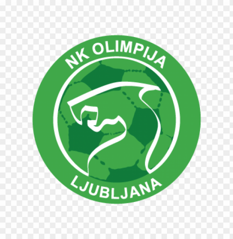 nk olimpija ljubljana vector logo Isolated Item on Clear Transparent PNG