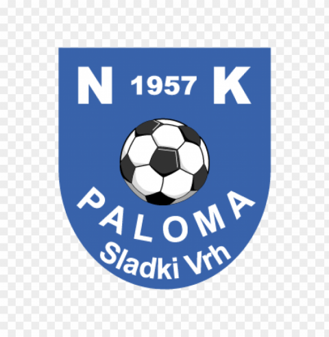 nk paloma vector logo Isolated Item in Transparent PNG Format