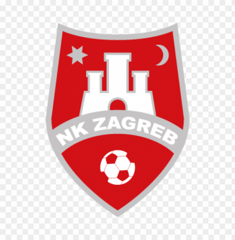 nk zagreb vector logo Clean Background Isolated PNG Image