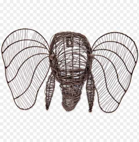 nkuku eko wire elephant head Clear PNG photos
