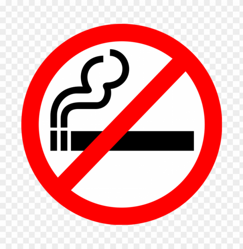 No Smoking Red Sign Isolated PNG Transparent Images For Printing