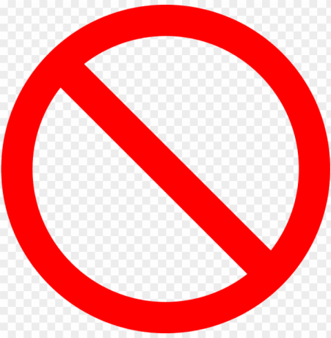 no sign HighResolution Transparent PNG Isolated Item images Background - image ID is 56cc3b5e