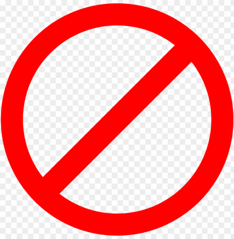 no sign Isolated Artwork in HighResolution Transparent PNG images Background - image ID is ee4c0317