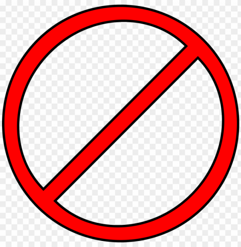 no sign Isolated Design on Clear Transparent PNG images Background - image ID is 8b7589a4