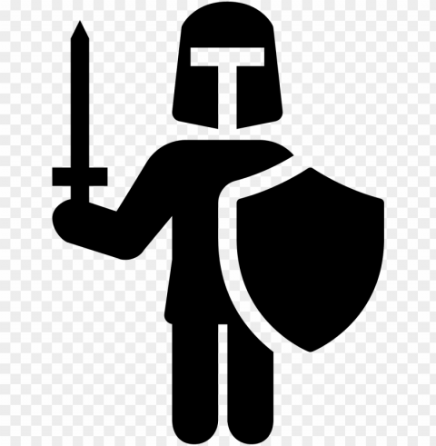 noble knight filled icon - knight icon Clean Background Isolated PNG Graphic
