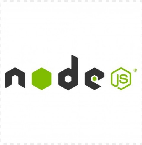 nodejs logo vector HighQuality Transparent PNG Isolated Graphic Element