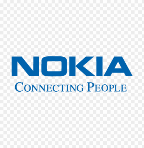 nokia connecting people vector logo free PNG images with transparent backdrop