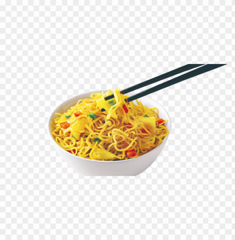 noodle food PNG Isolated Design Element with Clarity