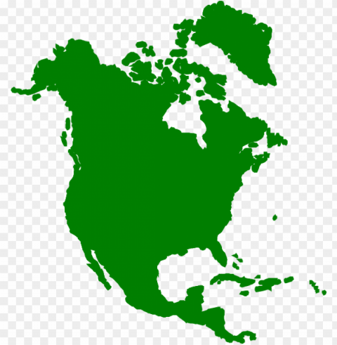 north america continent PNG Graphic with Isolated Transparency