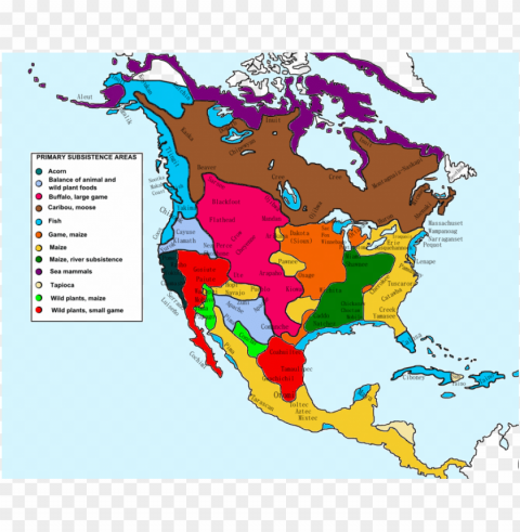 North America Map PNG Graphics With Alpha Channel Pack