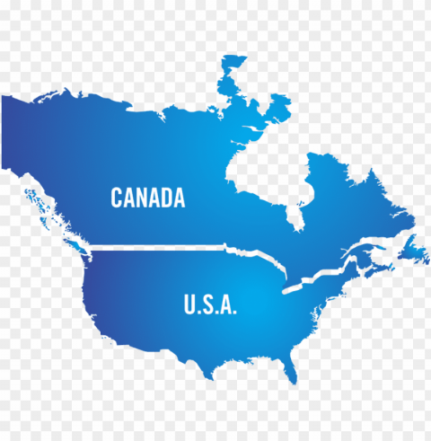 north america without mex PNG graphics with alpha transparency broad collection
