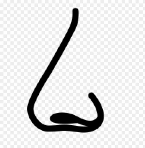 nose drawing PNG images with transparent layer