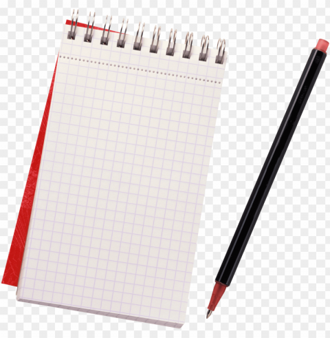 notepad PNG with alpha channel for download