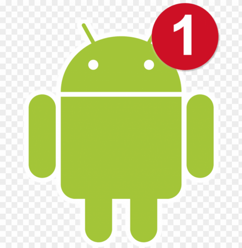 notification android PNG with Isolated Transparency