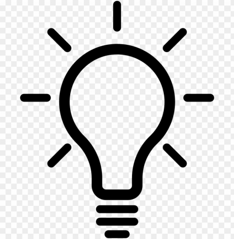 noun project lightbulb icon 1263005 cc - lightbulb icon Free download PNG images with alpha transparency