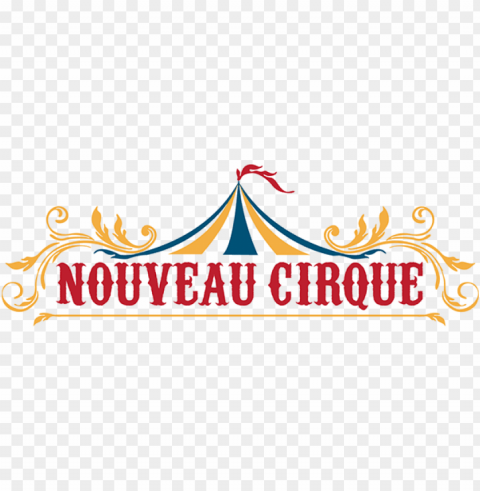 nouveau cirque logo PNG graphics with clear alpha channel