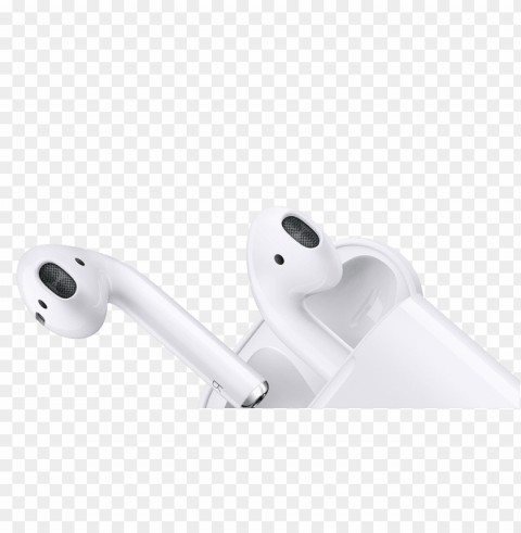 Новыe airpods earpods - airpods Clean Background Isolated PNG Graphic Detail