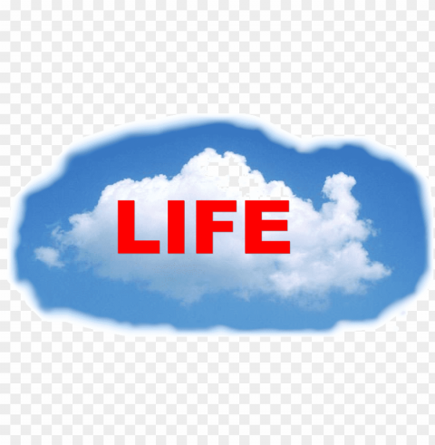 nube life PNG with transparent overlay