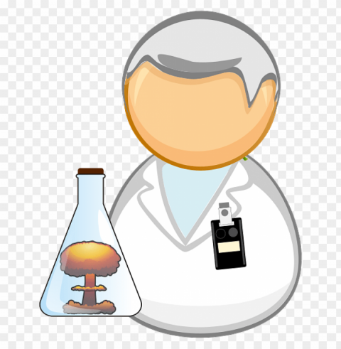 nuclear scientist icon PNG photo with transparency