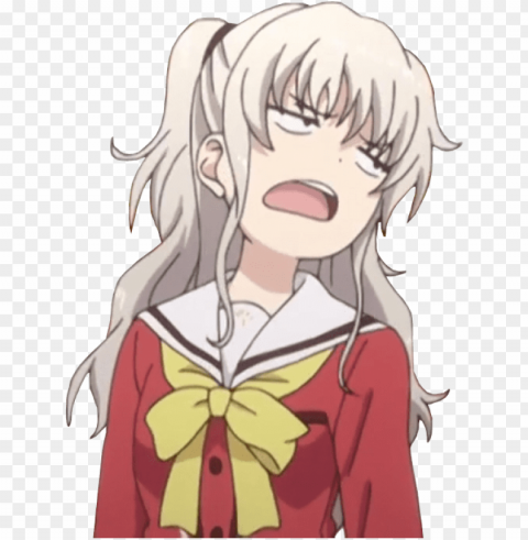o caption provided - nao tomori meme PNG format with no background