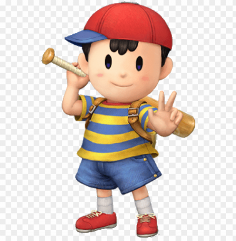 o caption provided - ness earthbound Isolated Illustration on Transparent PNG