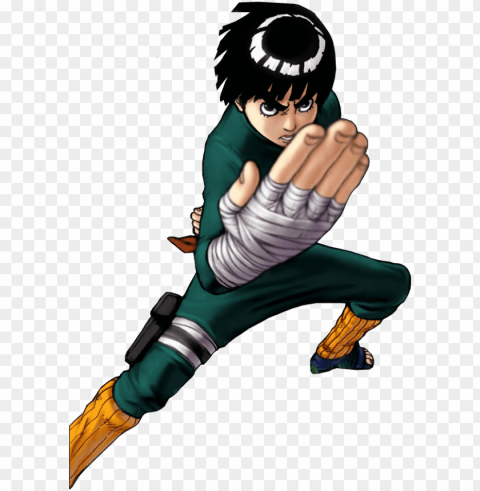 o caption provided - rock lee Clear Background PNG Isolation