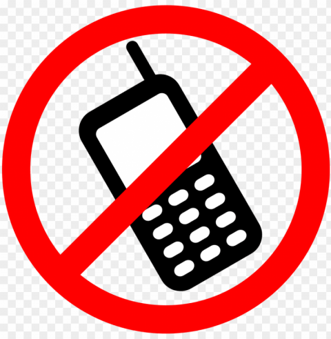 o cell phones allowed clipart for web PNG for mobile apps