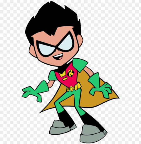 o clip art cartoon - teen titans go tm robin rules Clear pics PNG PNG transparent with Clear Background ID 2c759704