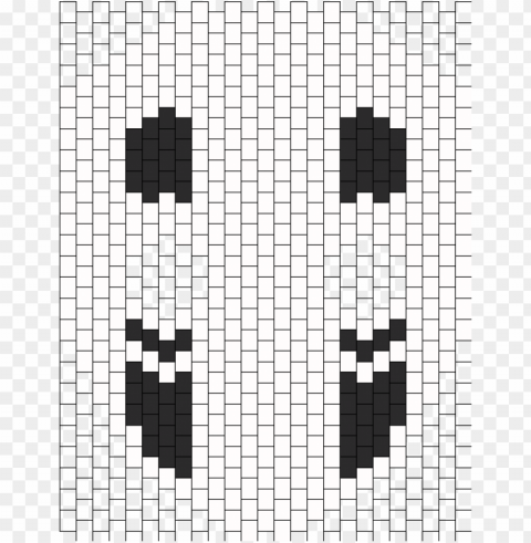 o face from spirited away mask bead pattern - beading patterns dead pool Transparent PNG graphics complete archive